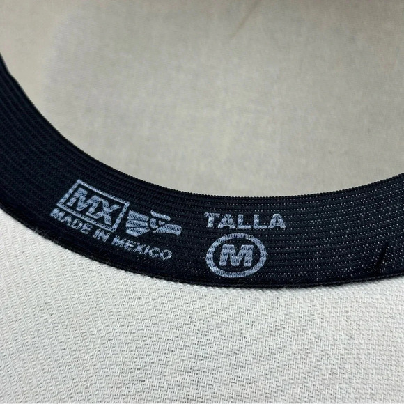 Artesanal Embroidered Colorful Mexican Sombrero Hat Tan Hand Made Large Woman - Picture 7 of 11